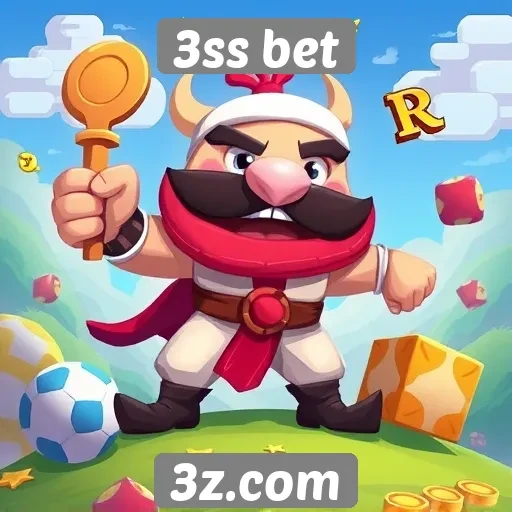 Variedade de jogos disponíveis na plataforma 3ss bet